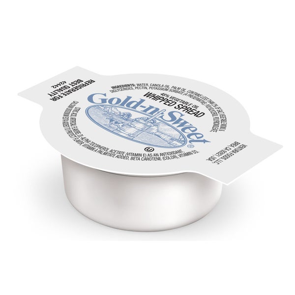 600-PACK OF MARGARINE SPREAD WHIP CUP NTF