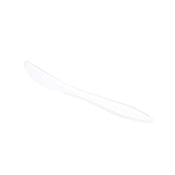 1000-PACK OF Knife Plastic Karat 1,000 ct PP Plastic Plastic Medium Weight Knives, White