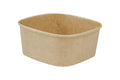 6-PACK OF BOWL PAPER SQUARE 16OZ KRAFT