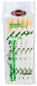 12-PACK OF CHOPSTICK BAMBOO NATURAL