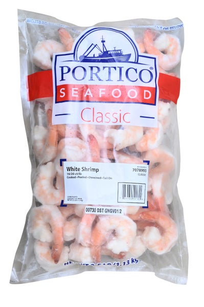 2.5 LB-PACK OF SHRIMP WHT P&D TLON CKD 16/20