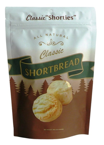 12-PACK OF Cookies Shortbread Classic "Shorties", Northwest Expressions