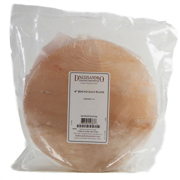 1-PACK OF SALT BLOCK 8" RND (SLAB)