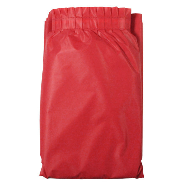 6-PACK OF SKIRT TABLE DISP PLAS RED