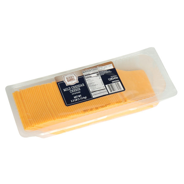 6-PACK OF CHEESE CHDR MLD .75 SLI ON SLI