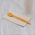1000-PACK OF Spoon Soda Karat 1,000 ct PP Plastic Heavy Weight Soda Spoons, Orange