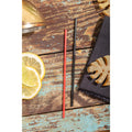 8-PACK OF STIRRER PLAS STRAW BLK 5.25