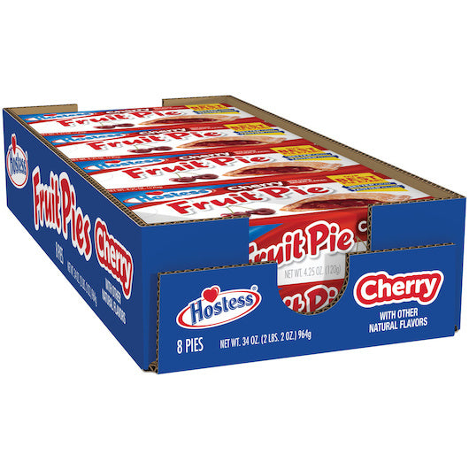 48- PACK OF Single Serve Frozen Cherry Pie Hostess, 6 - 8 - 4.25 Oz