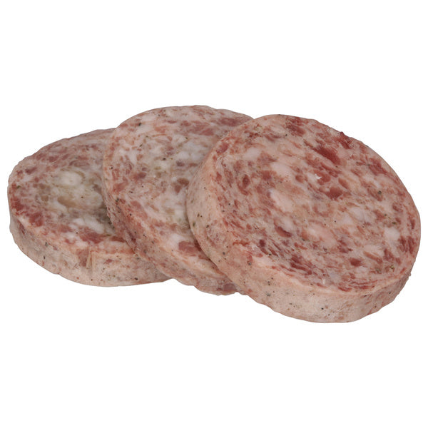 2 OZ-PACK OF SAUSAGE CNTRY PATTY RAW MILD