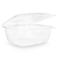 200-PACK OF Container To Go Vegware Compostable 48 oz Hinged PLA Clamshell Deli Containers | 200 count