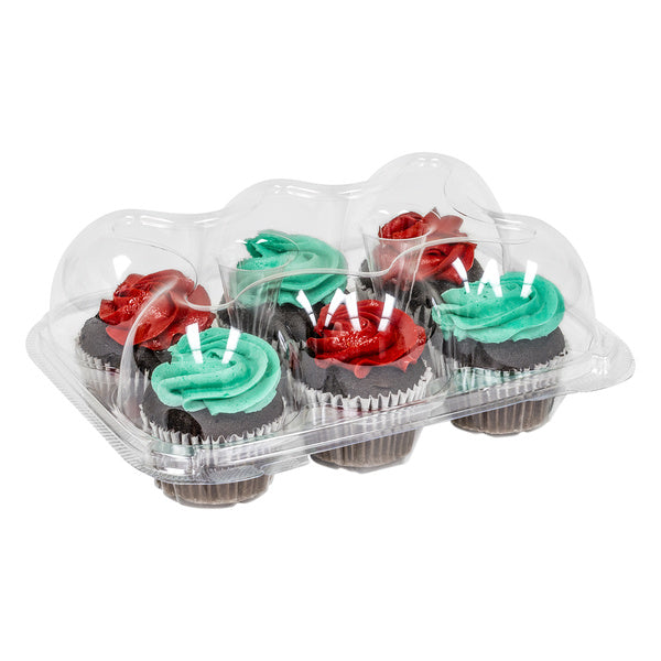 1-PACK OF CONTAINER FOOD 6 PK CUPCAKE