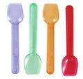 2000-PACK OF Spoon Dessert Karat 2,000 ct PS Plastic Gelato Spoons, Rainbow