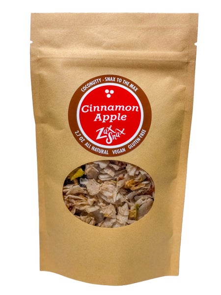 6-PACK OF Snack Mix Cinnamon Apple Dried Fruit, Zax Snax