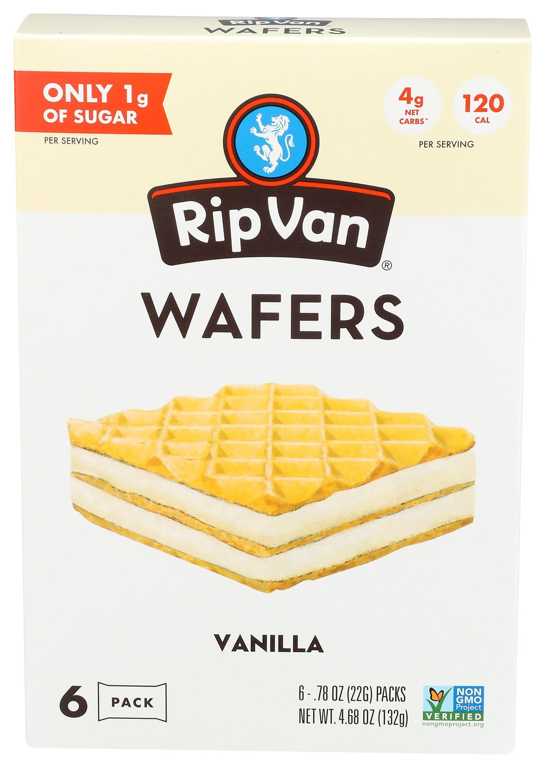 6-PACK OF COOKIE WAFER VANILLA