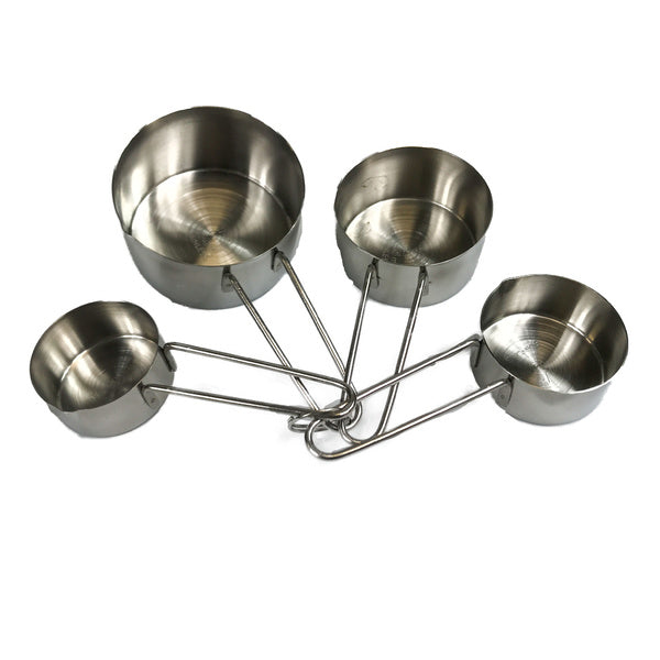 4 PC-PACK OF CUP MEASURING SET WIRE HNDL