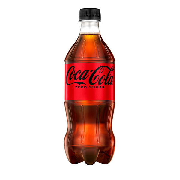 24- PACK OF SODA COKE ZERO CONTOUR PET