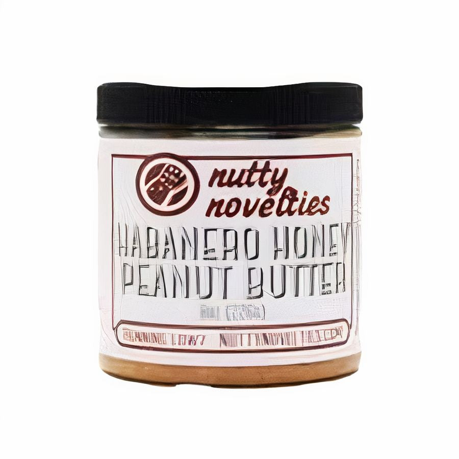 12-PACK OF Peanut Butter Habanero Honey, Nutty Novelties