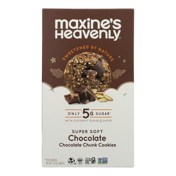 8-PACK OF Cookies Chocolate Chocolate Chunk, Maxine's Heavenly