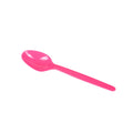 1000-PACK OF Teaspoon Plastic Karat 1,000 ct PS Plastic Heavy Weight Tea Spoons, Pink