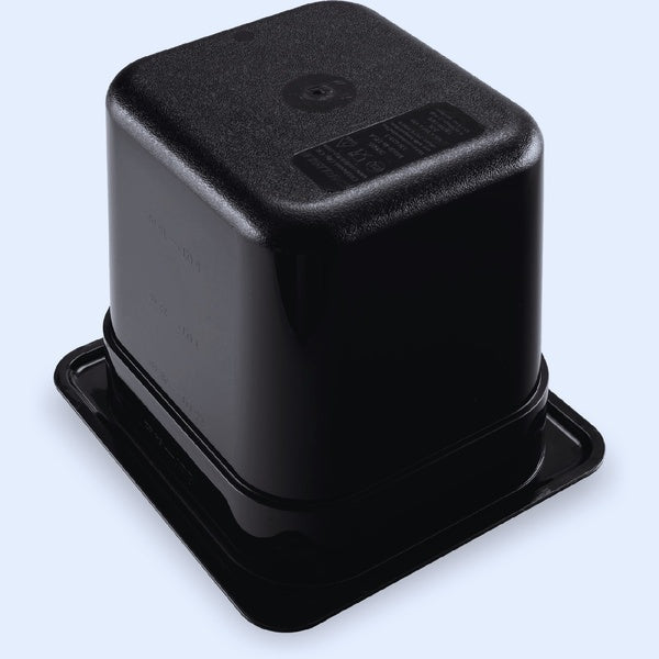 EACH-PACK OF PAN FOOD BLK SIXTH SZ 6" DP