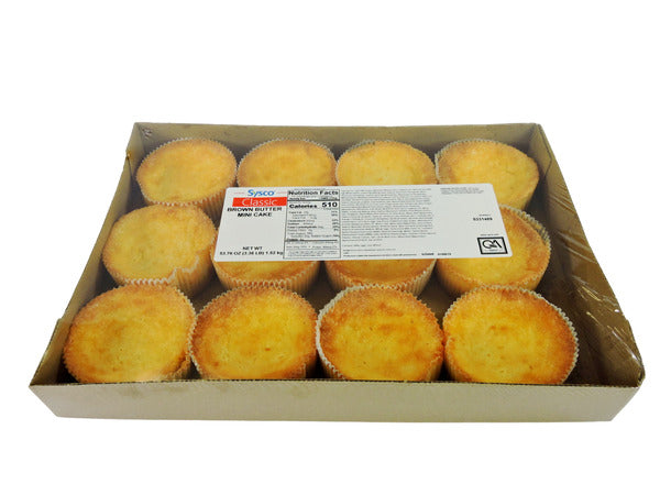 36- PACK OF CAKE BROWN BUTR MINI