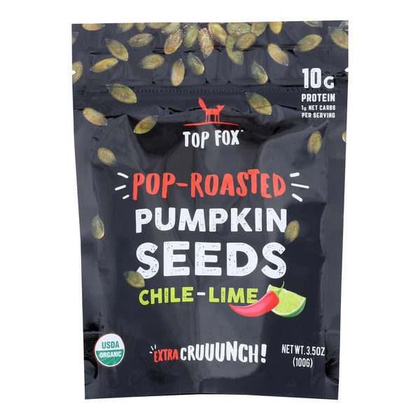 6-PACK OF Pumpkin Seed Chili Lime Top Fox 3.5 oz