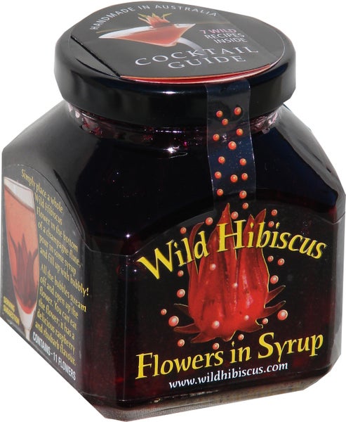 15-PACK OF Flower Hibicus In Syrup 15 X 8.8 Oz 11 Flowers Per Jar