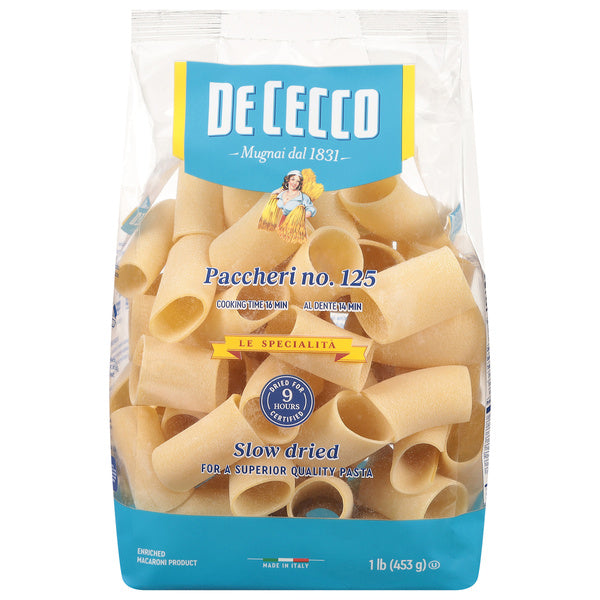 12-PACK OF PASTA PACCHERI