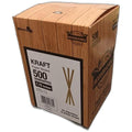 1-PACK OF STRAW PAPER KRAFT UNWRAPPED