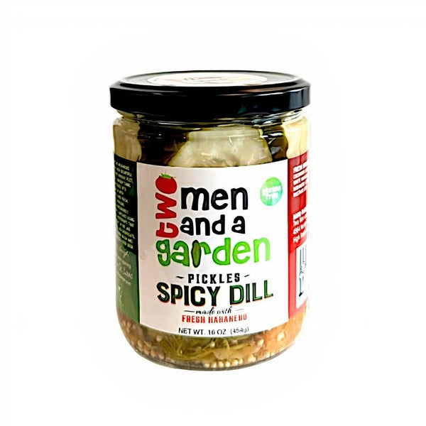6-PACK OF Pickle Chip, Spicy Dill Pickles, Two Men and a Garden