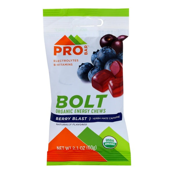 12-PACK OF Bar Energy Berry Blast Probarr Nutritional Bars 2.1 oz