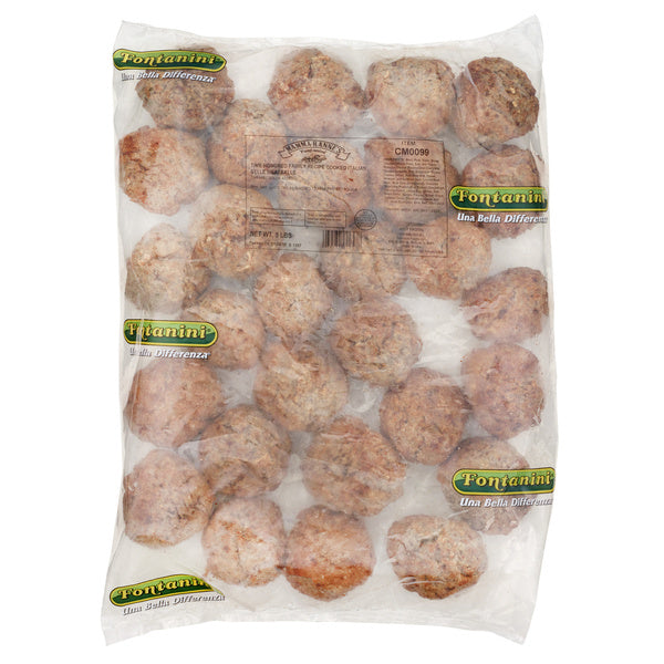 5 LB-PACK OF MEATBALL ITAL BF PK FC 3 OZ