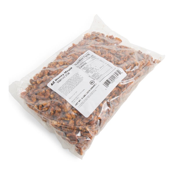 2-PACK OF WALNUT HALVES & PCS HNY MAPLE