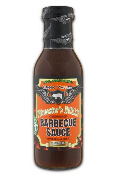 12-PACK OF Sauce BBQ Pitmaster's Bold Competition, Croix Valley