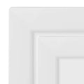 120-PACK OF Plate Set White Square Dinnerware