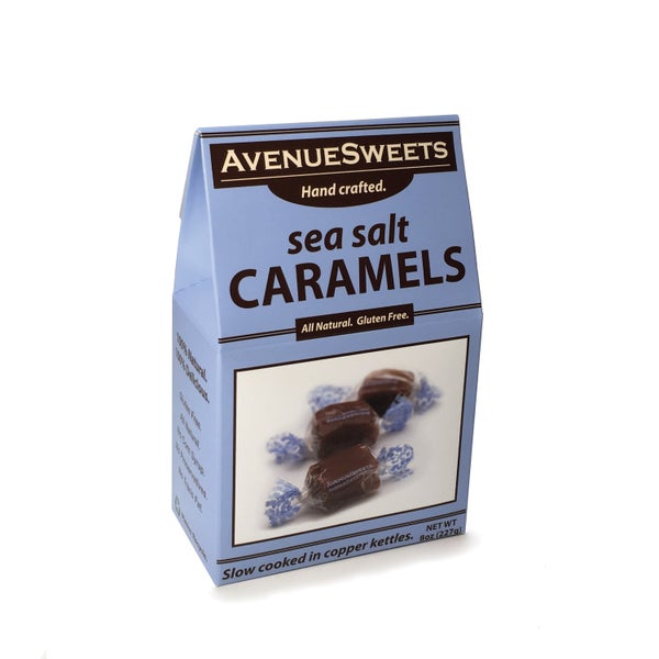12-PACK OF Caramels Sea Salt Box, AvenueSweets