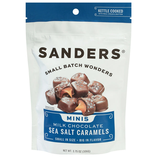 12-PACK OF CHOCOLATE MILK SEA SALT CARAMELS