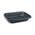 200-PACK OF Container Plas Pactiv Corp. EarthChoice Entree2Go 64 oz Plastic Takeout Containers - Black - 200 Count - Eco-Friendly & Sturdy Design