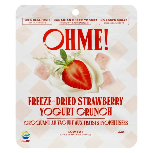 12-PACK OF Freeze-Dried Strawberry Yogurt Crunch, No Added Sugar, Gluten-Free