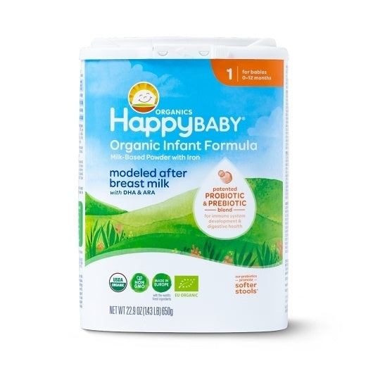 6-PACK OF Formula Baby Milk-Based Powder Infant Formula Stage 1 Tub with Iron