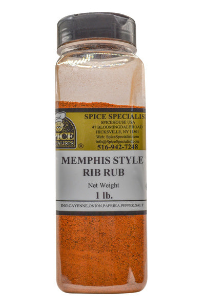 12-PACK OF Memphis Style Rib Rub - 12 Pack of 1 lb. Containers