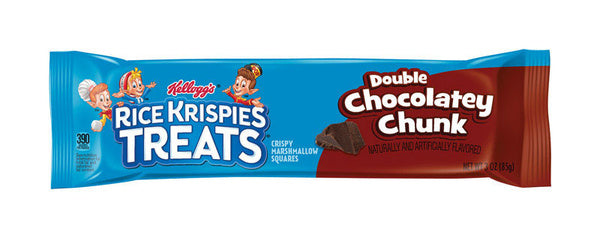 12-PACK OF SNACK RICE KRISPY CHOCOLATE CHUNK TREAT