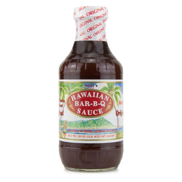 6-PACK OF Sauce Barbecue Original Hawaiian, NOH Foods