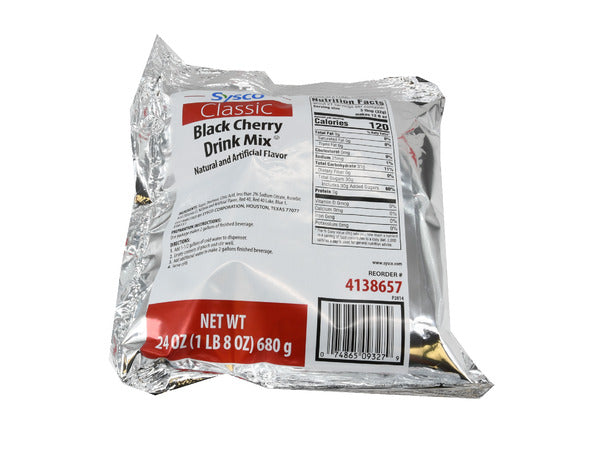 12- PACK OF DRINK MIX BLACK CHERRY