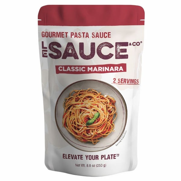 12-PACK OF Sauce Pasta, Classic Marinara, Le Sauce & Co.