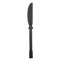 960-PACK OF Cutlery Plastic Dixie SmartStock Tri-Tower Disposable Cutlery System - Black Polypropylene Knives (40 Count, 24 Packs per Carton)
