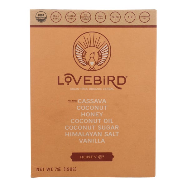 6-PACK OF Cereal Organic Honey Grain Free Lovebird 7 oz