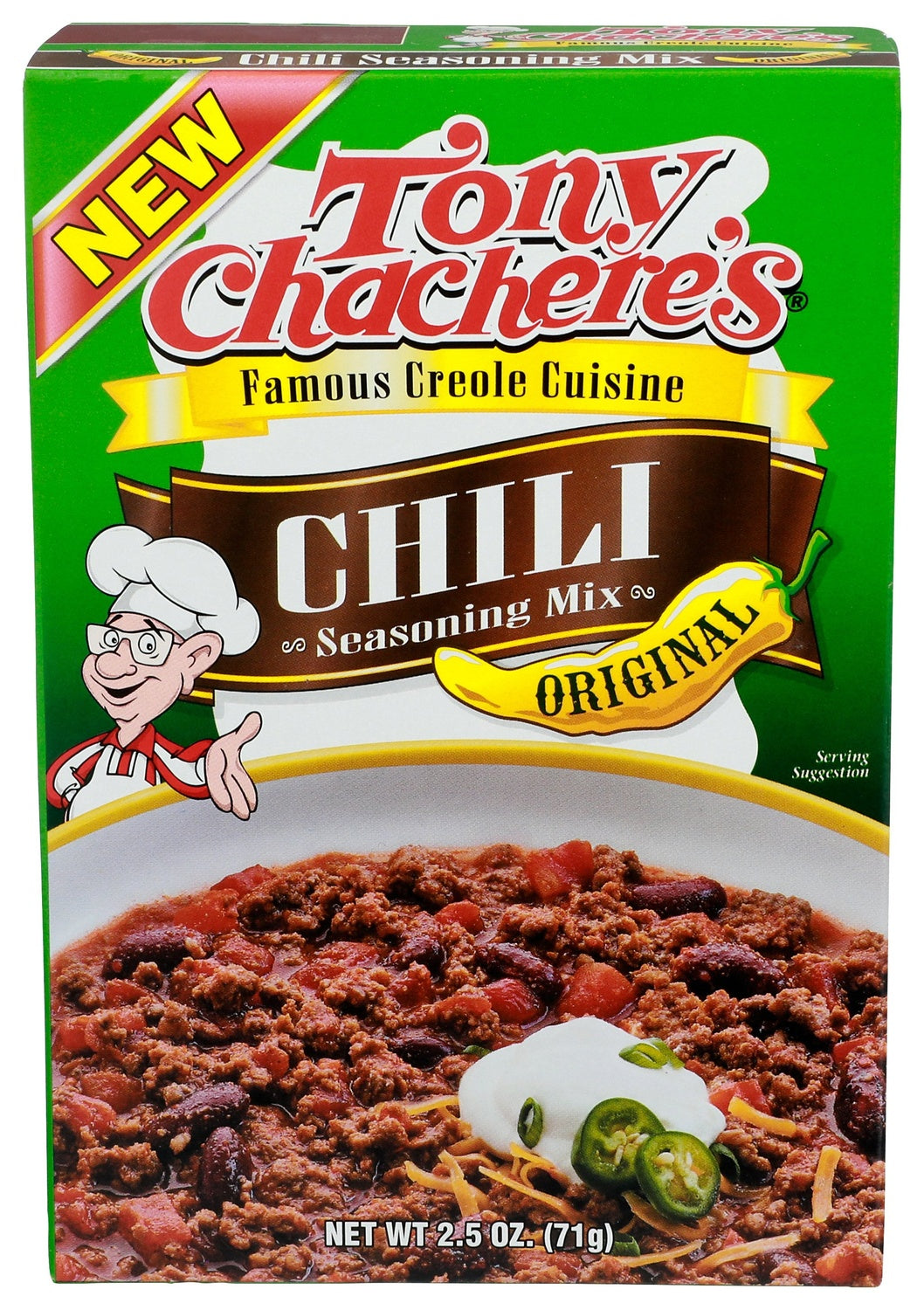 12-PACK OF SEASONING CREOLE ORIGINAL CHILI MIX