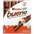 128-PACK OF Milk Chocolate And Hazelnut Cream Candy Bar Kinder Bueno, 16 - 8 - 3 Oz