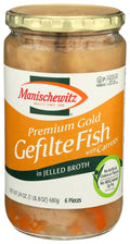 6-PACK OF FISH GEFILTE PREMIUM GOLD WITH CARROTS